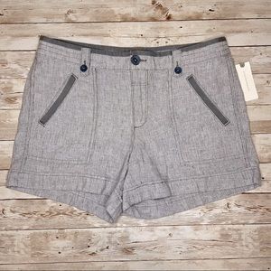 NWT Pilcro and the letter press Size 6 Linen Shorts